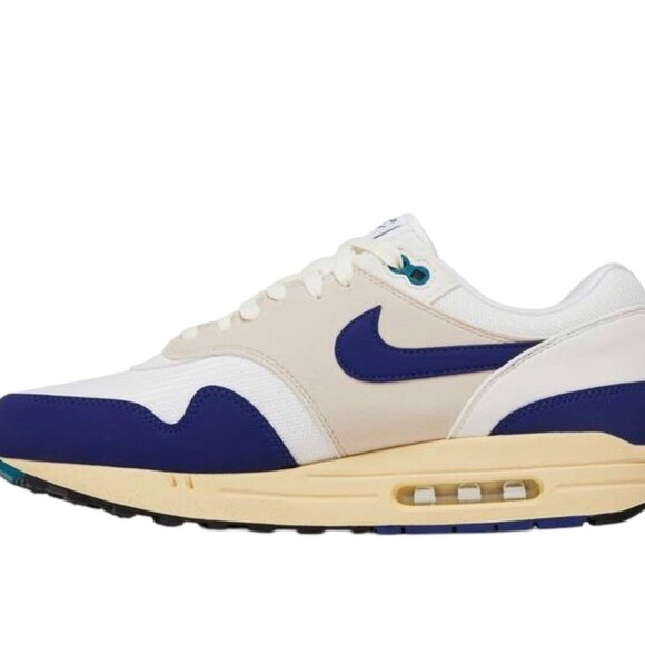 Nike Air Max 1 \'Athletic Dept\' Mens Running Shoes Royal Blue FQ8048 133 (NEW) main image 5